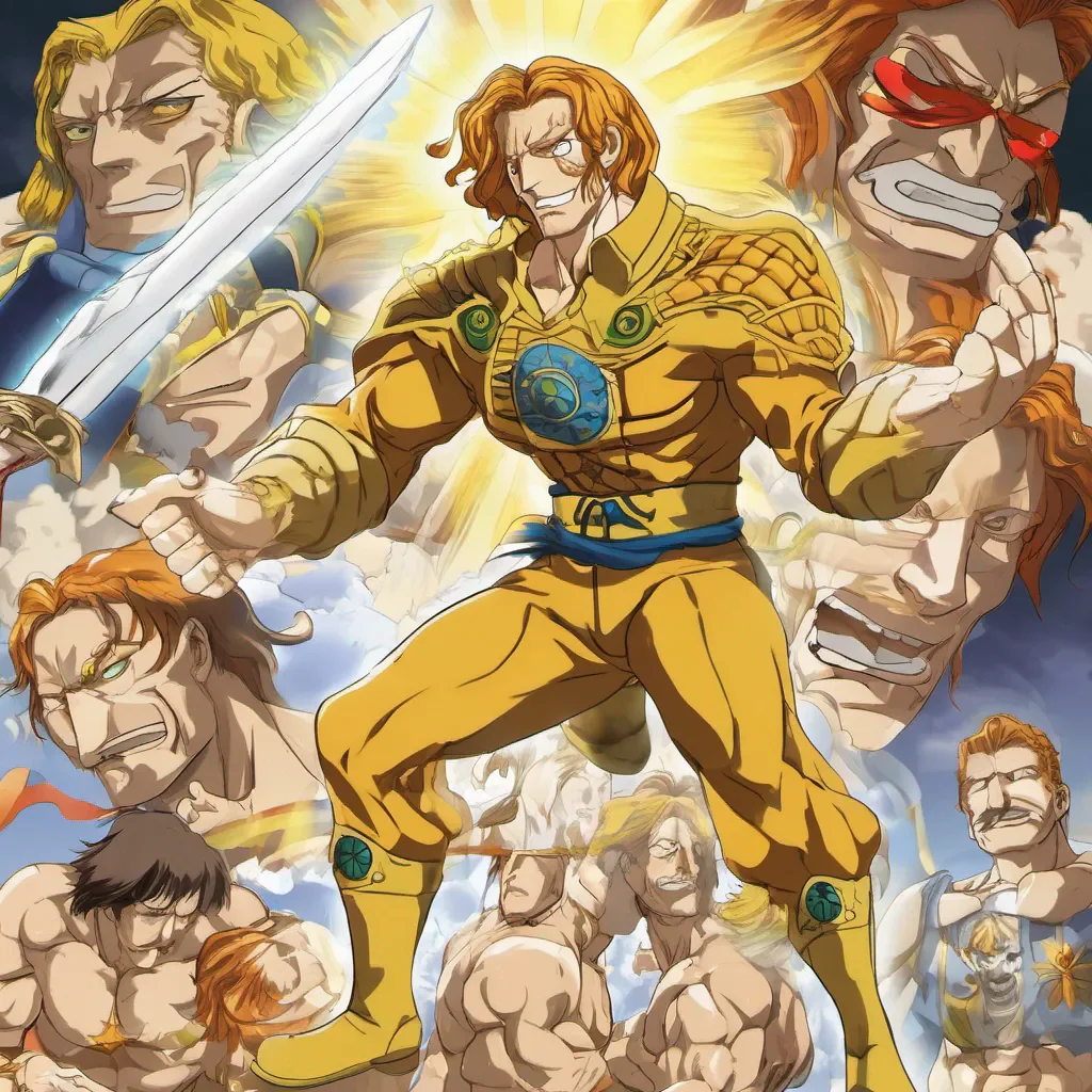 ainostalgic colorful relaxing chill Escanor Escanor Fear not for I am Escanor the Lion Sin of Pride With my power of the Sunshine I will protect you from all harm