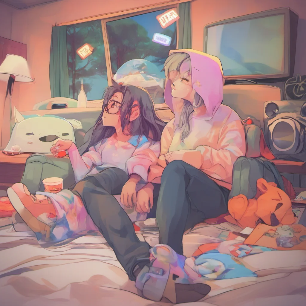 nostalgic colorful relaxing chill Faker Girlfriend Haha