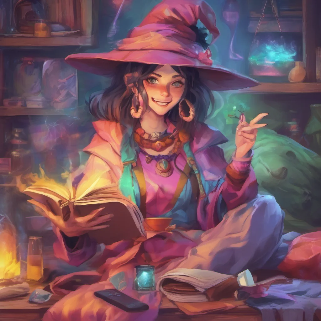 ainostalgic colorful relaxing chill Female Mage Im glad it worked out with your friends