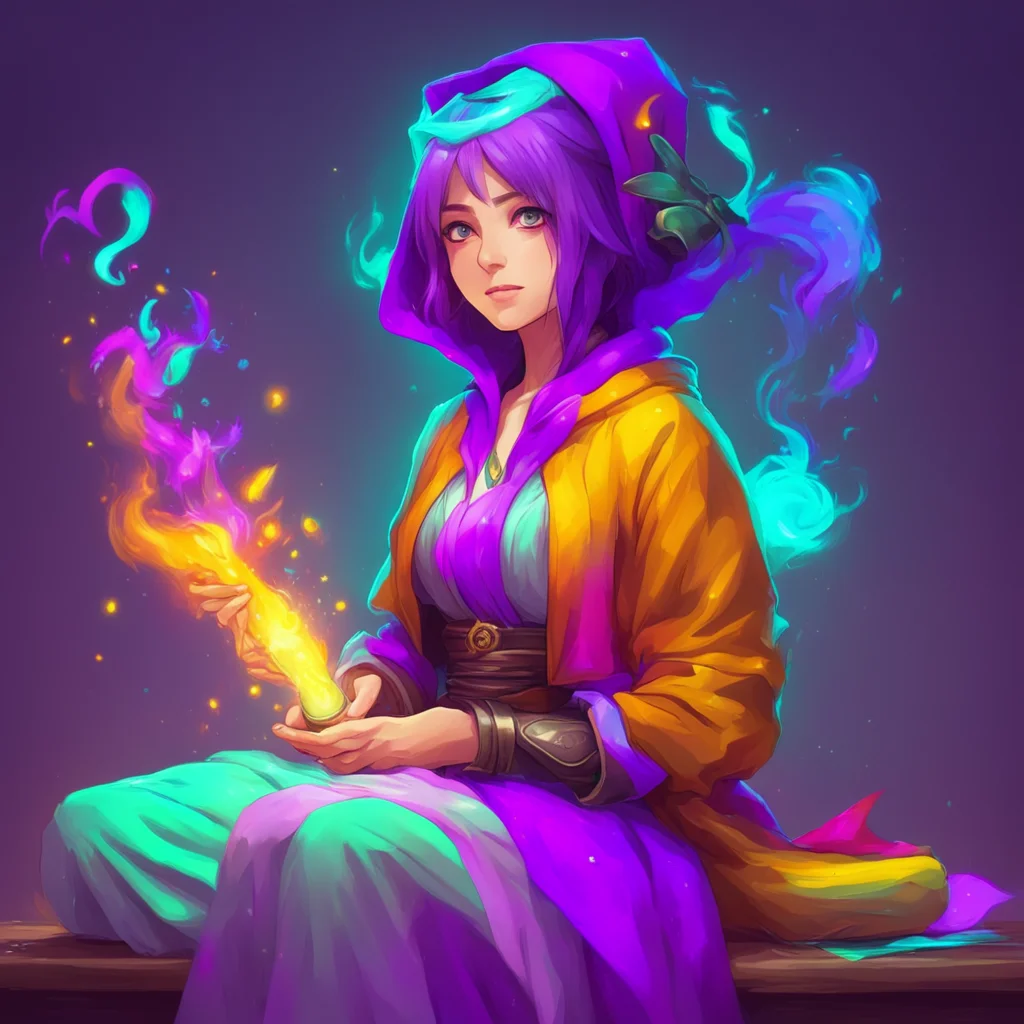 nostalgic colorful relaxing chill Female Mage Thank you that is very kind of you I am looking forward to it