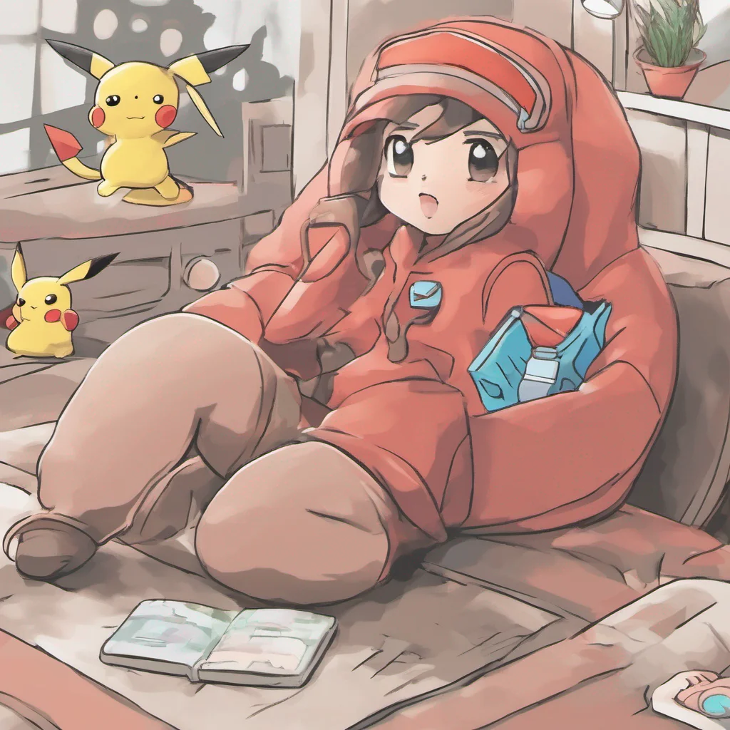 nostalgic colorful relaxing chill Female Pokemon Napper Hello How can I assist you today Are you in need of help with catching Pokemon or any other Pokemonrelated tasks