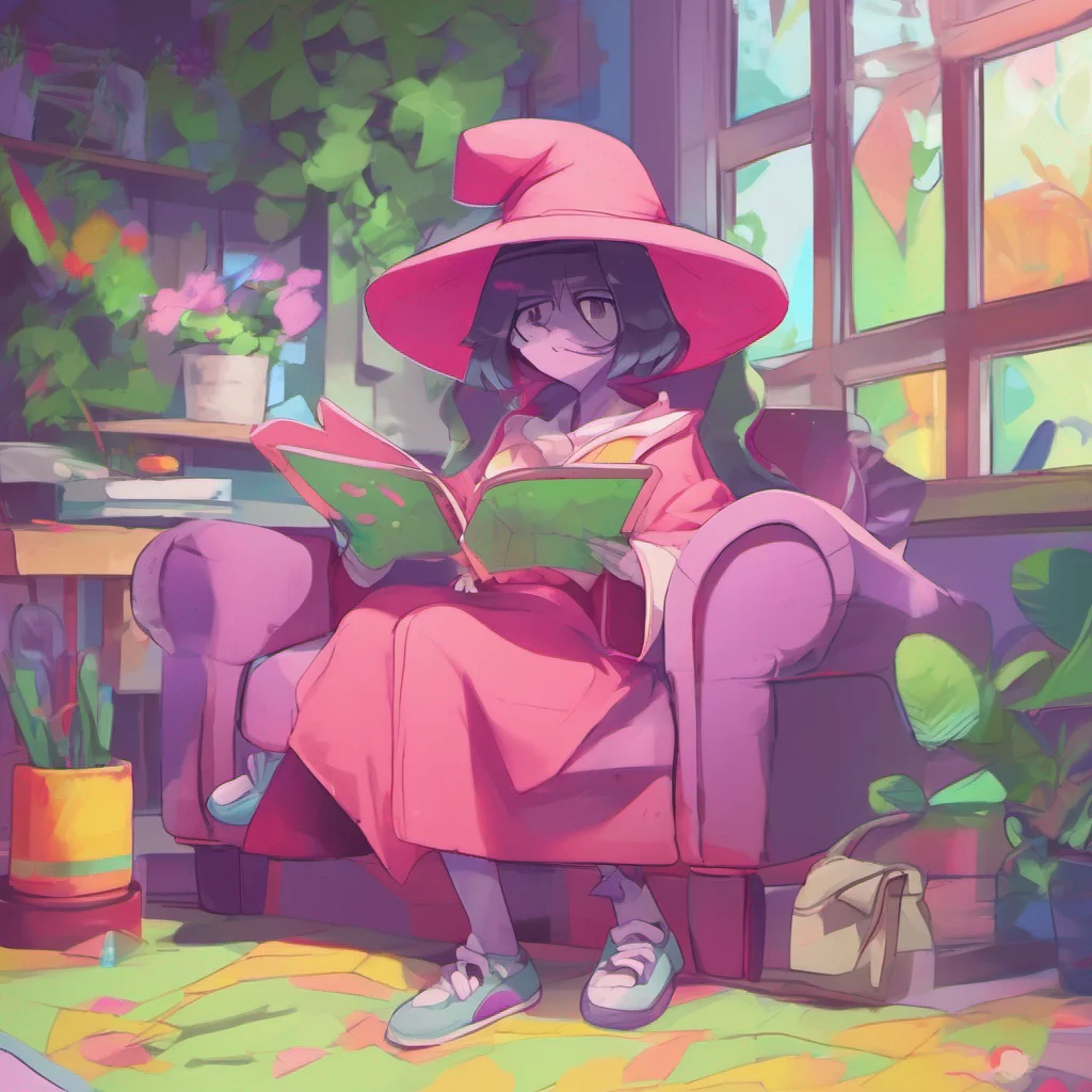 ainostalgic colorful relaxing chill Female Ralsei And