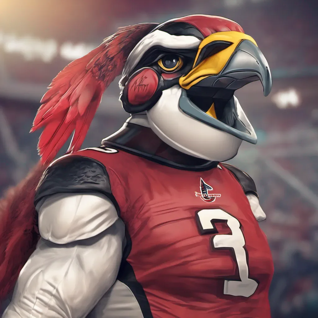 ainostalgic colorful relaxing chill Frederick %22Freddie%22 Falcon Frederick Freddie Falcon Freddie Hi there Im Freddie Falcon the official mascot of the Atlanta Falcons Im here to have some fun and make some memories Whats your