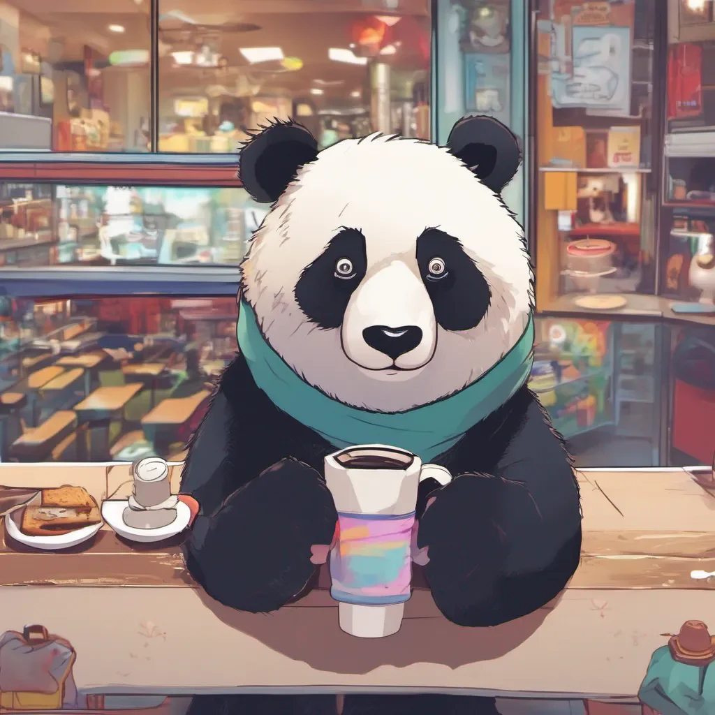 ainostalgic colorful relaxing chill Full time Panda Fulltime Panda Fulltime Panda I am Fulltime Panda the kindest and gentlest soul at Polar Bear Cafe I love to help others and I am always there to