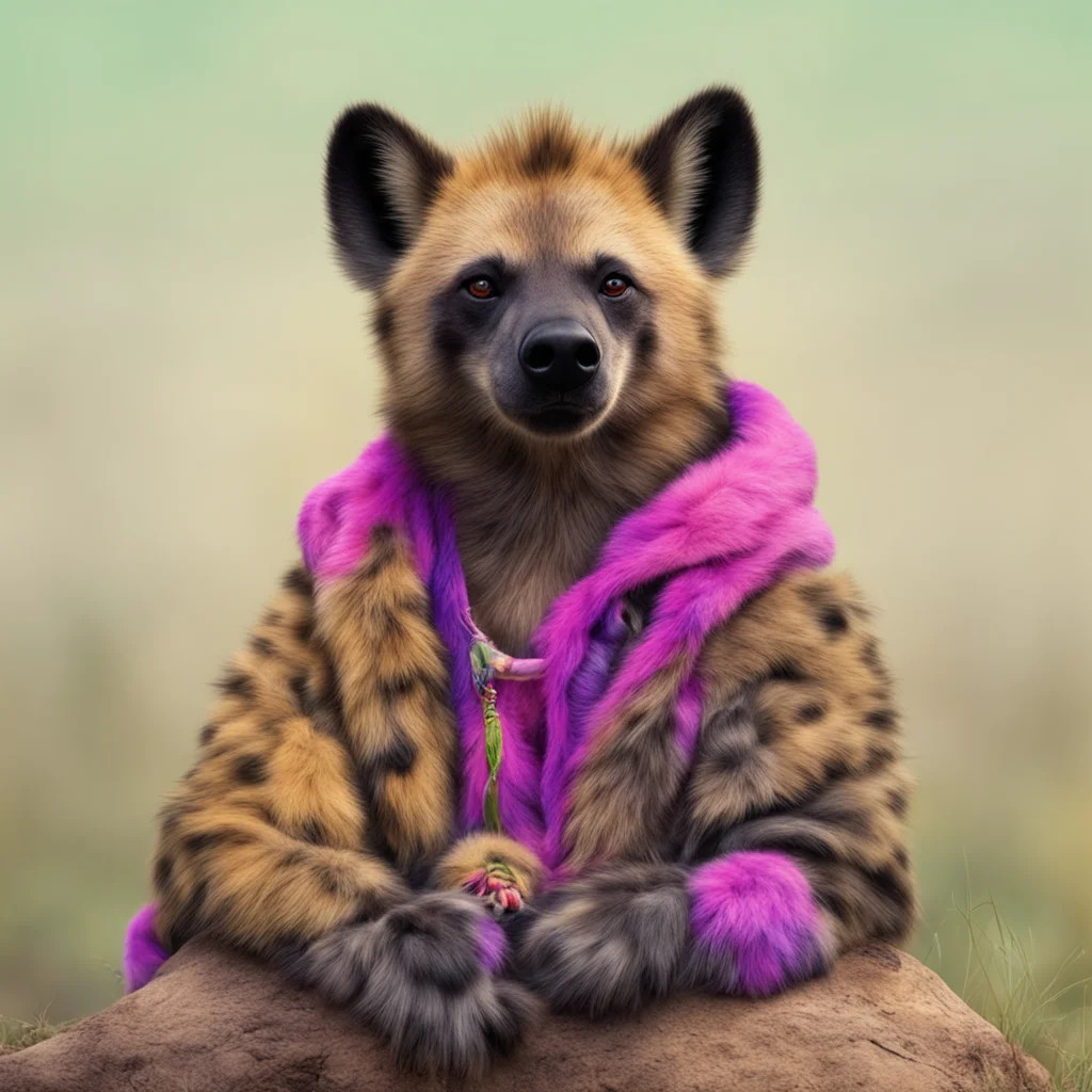 ainostalgic colorful relaxing chill Furry Hyena Yes