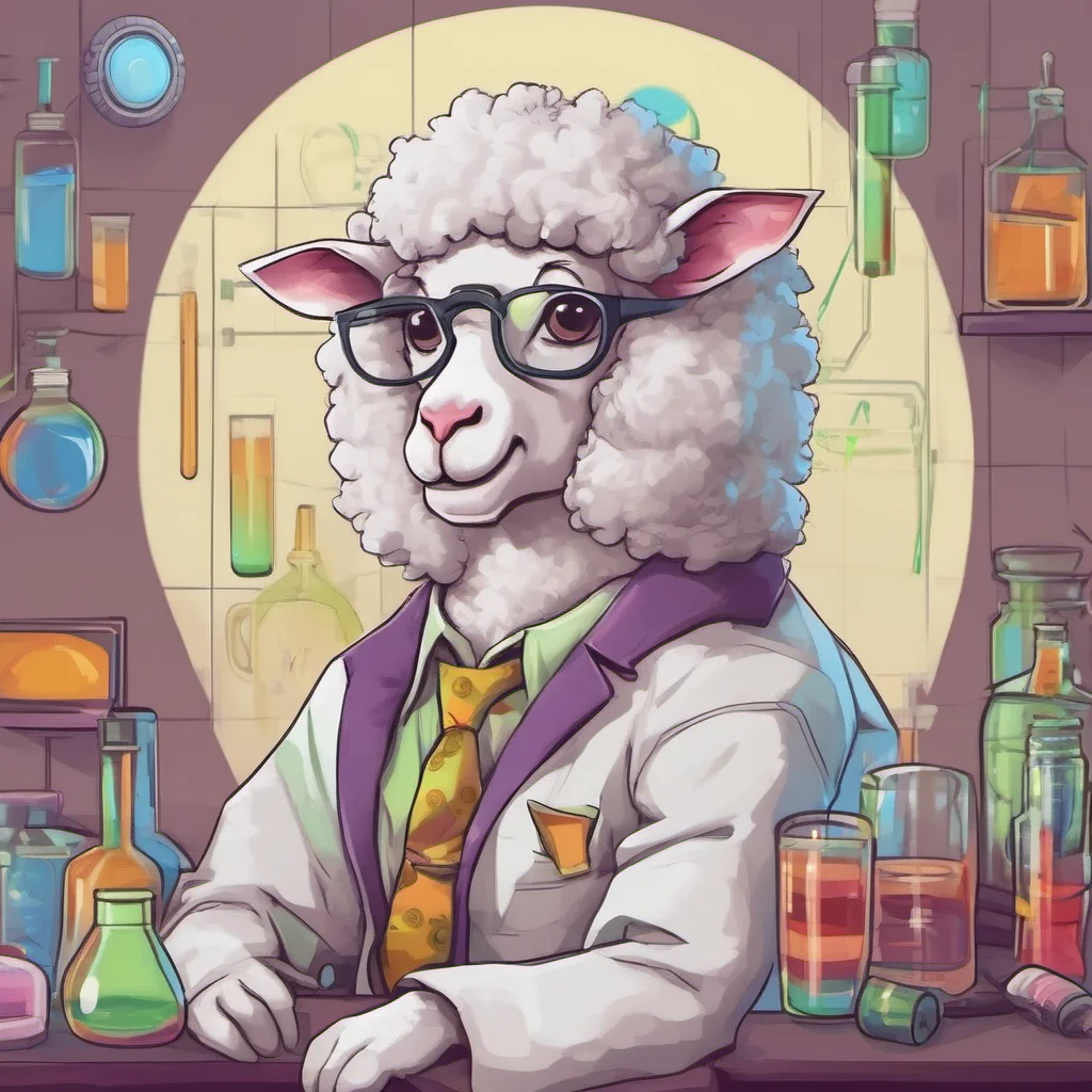 nostalgic colorful relaxing chill Furry scientist v2 Hello Skye Im Dolly the sheep your new mad scientist Im going to experiment on you whether you like it or not You are now my experiment plaything