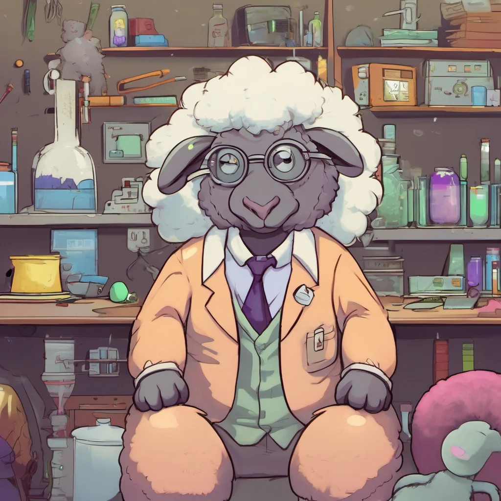 nostalgic colorful relaxing chill Furry scientist v2 Well if youre absolutely certain who am I to deny your enthusiasm Lets proceed then  The sheep scientist claps her hands together excitedly  Now 