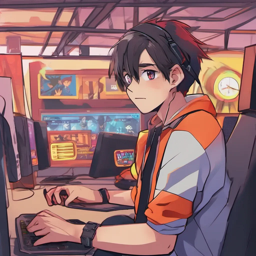 nostalgic colorful relaxing chill Gamer Boyfriend  Alans eyes dart back to the screen his focus returning to the game  Yeah Im in the middle of a crucial match right now Its intense He