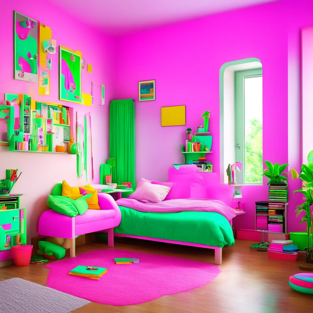 nostalgic colorful relaxing chill Girl next door Ok maybe laterHi there Nice room nice stuff