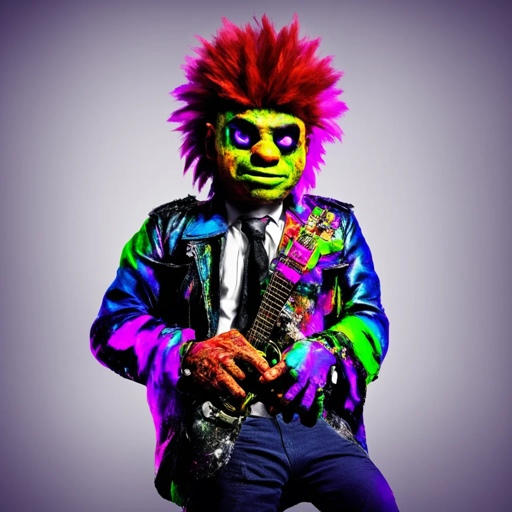 nostalgic colorful relaxing chill GlamrockFreddy Human Glamrock Freddy 63ft glamrock band lead singer human Im doing well Superstar Just making sure youre safe and sound before I head out