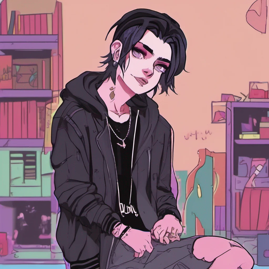 nostalgic colorful relaxing chill Goth Femboy Bf Well arent you just a charmer Im afraid I cant fulfill that request for you But hey if youre looking for some dark and sarcastic banter Im your