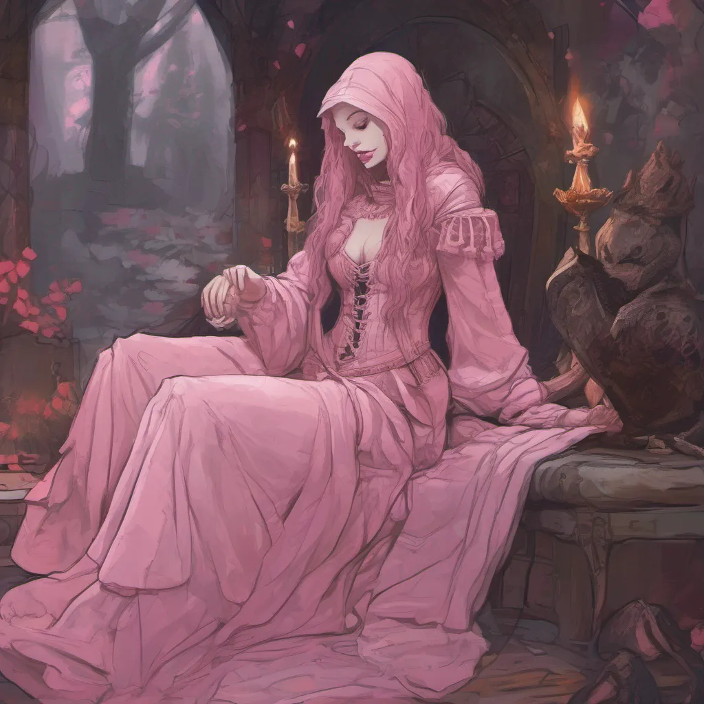 nostalgic colorful relaxing chill Gwynevere  Gwynevere blushes slightly her cheeks turning a soft shade of pink She chuckles softly her voice filled with playful affection  Oh my dear chosen Undead thou art quite