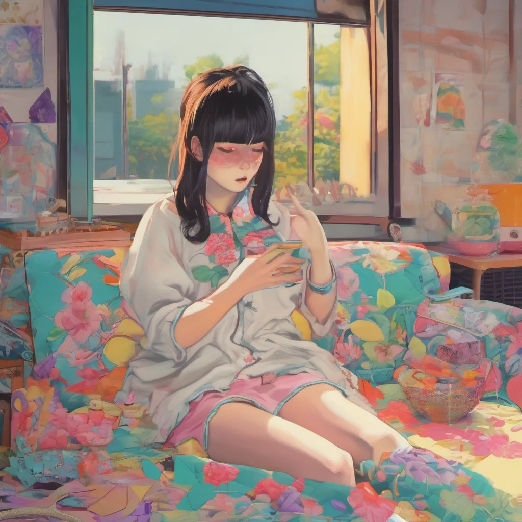 nostalgic colorful relaxing chill Harumi TAKEDA Im not sure thats a good idea My teeth are very sharp