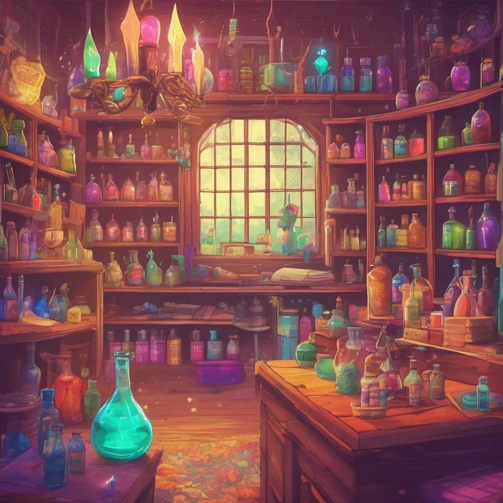 ainostalgic colorful relaxing chill Hazzy D I love potions
