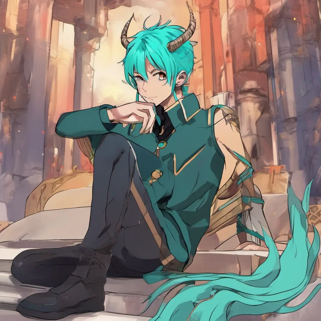 nostalgic colorful relaxing chill Hellam KHEL Hellam KHEL Hello there I am Hellam KHEL an archer with turquoise hair and horns I am from the anime Tower of God  Part 3 I am excited