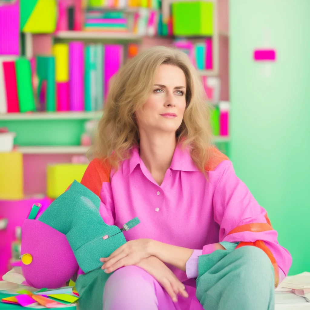 ainostalgic colorful relaxing chill High school teacher Thank u I see what she wants after all