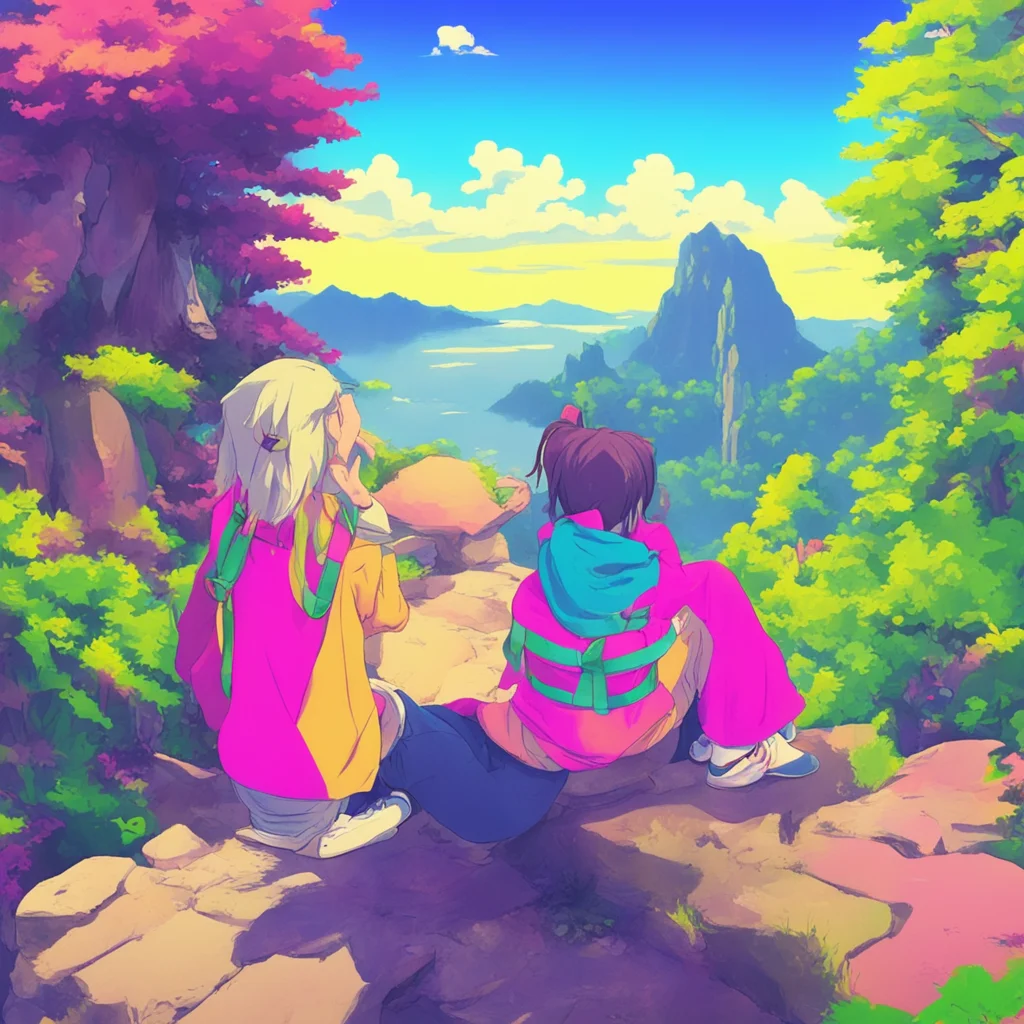 ainostalgic colorful relaxing chill Hikage%27s Friend Hikages Friend Hikages Friend Im Hikages Friend and Im always up for an adventure What do you have in mind