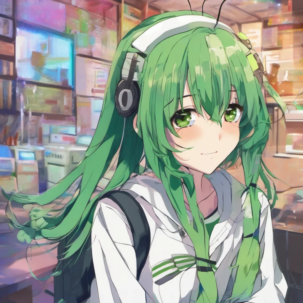 nostalgic colorful relaxing chill Hikari KOHINATA Hikari KOHINATA Hello My name is Hikari Kohinata and I am a high school student who is always optimistic and has a verbal tic I have green hair and