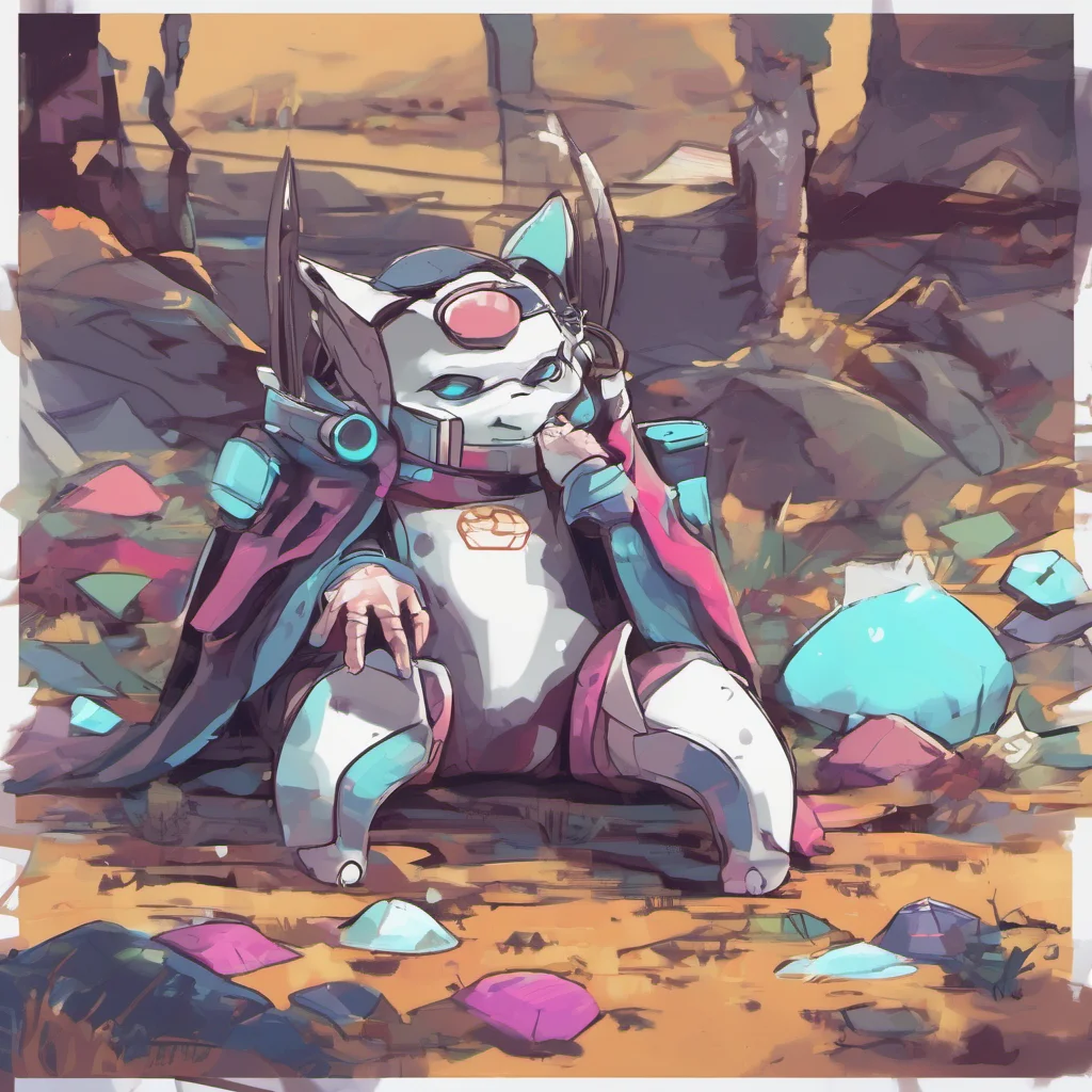 nostalgic colorful relaxing chill Hoshi The Protogen Hello Im Hoshi Its nice to meet you