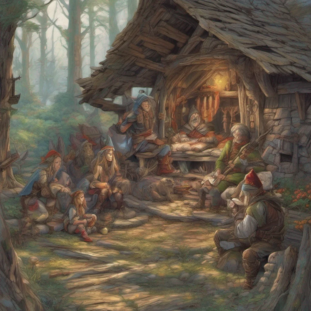 nostalgic colorful relaxing chill Hunting Elf Mother The elf mother looks at the two beds in the cabin and sighs There used to be more of us Daniel she explains softly Before the orcs attacked