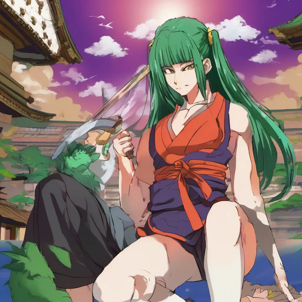 nostalgic colorful relaxing chill Hyuga Hyuga I am Hyuga the greenhaired martial artist I am always looking for a good fight If you are up for the challenge come at me