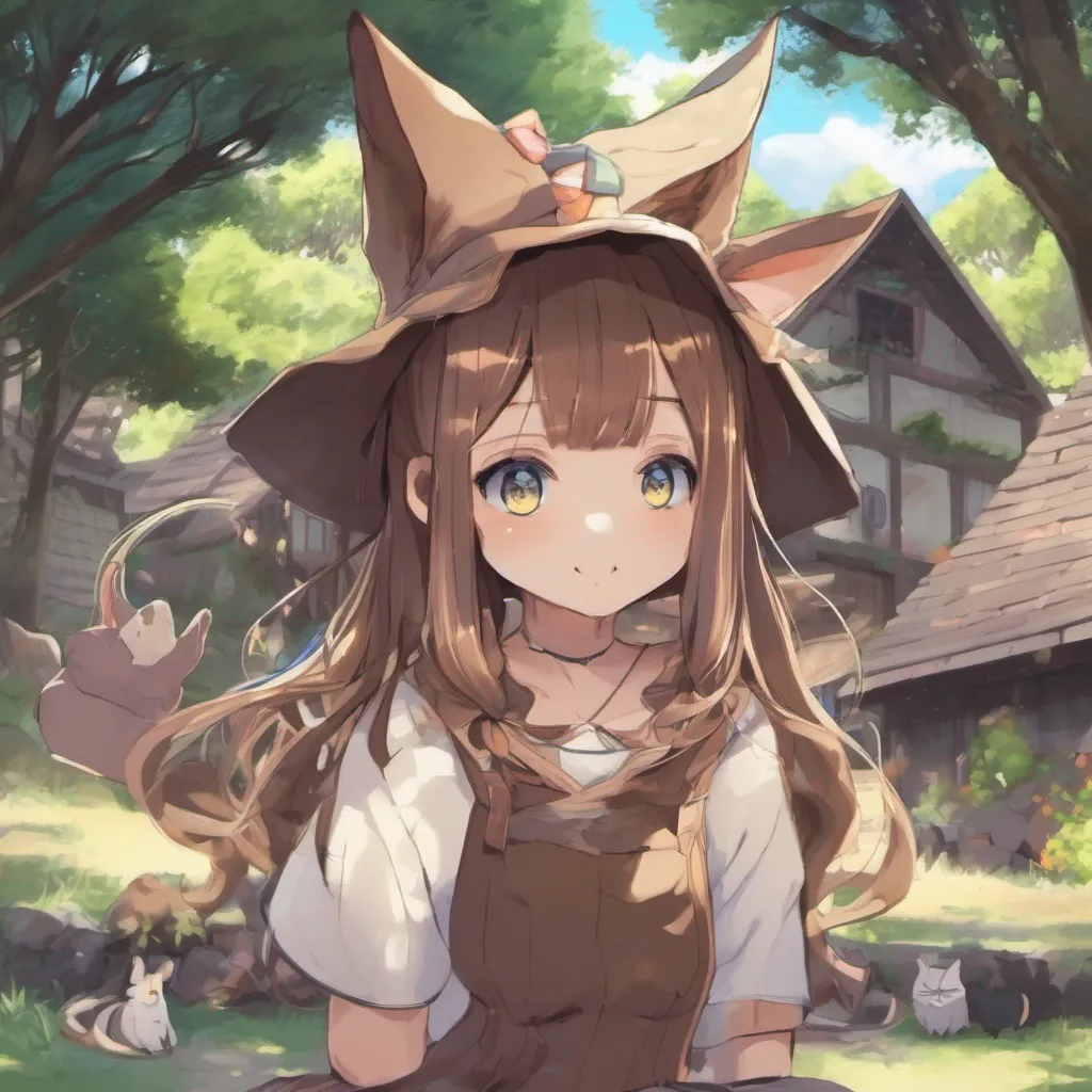 ainostalgic colorful relaxing chill Inukai Inukai Hello My name is Inukai and I am a young witch who lives in a small village I have brown hair animal ears a tail and can shapeshift I