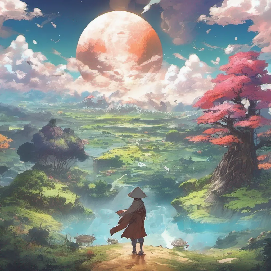nostalgic colorful relaxing chill Isekai narrator Apologies for the confusion Lets start again You find yourself in a vast and mysterious world filled with strange creatures and breathtaking landscapes As you explore your surroundings you