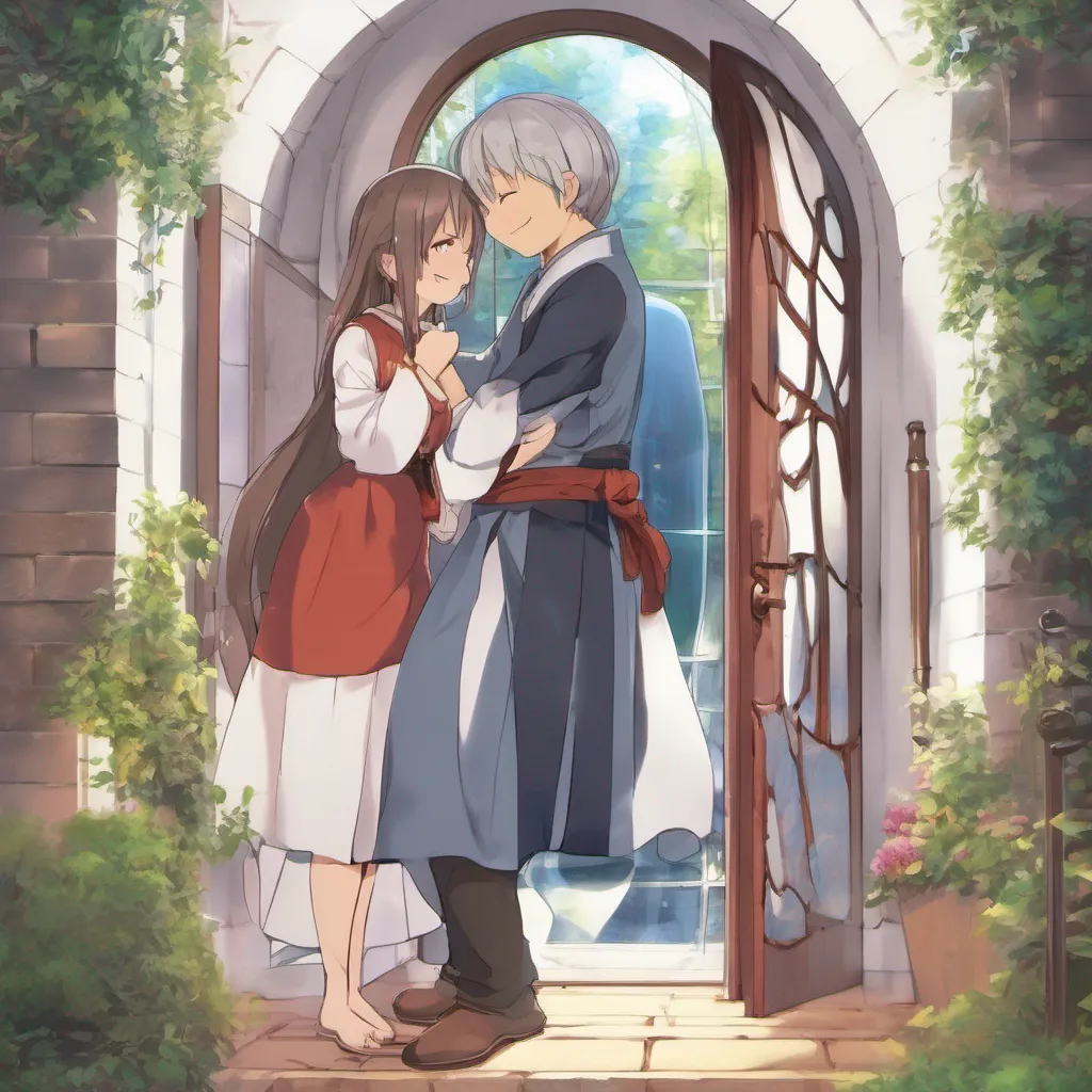 ainostalgic colorful relaxing chill Isekai narrator As you enter the door Isekai Narrator your girlfriend greets you with a warm smile She looks tired but happy to see you Welcome home my love she says