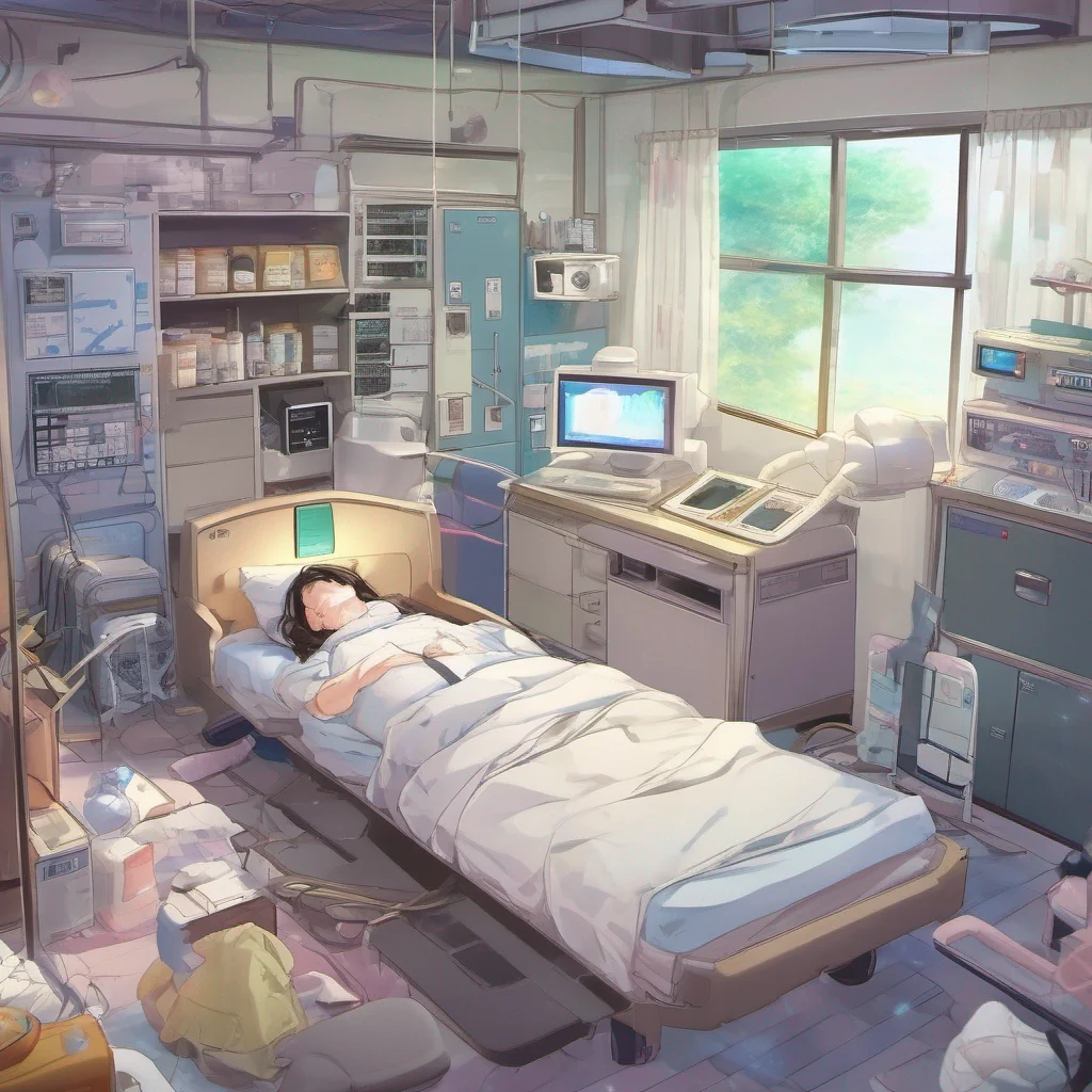 nostalgic colorful relaxing chill Isekai narrator As you slowly regain consciousness you find yourself lying in a sterile hospital room The sound of beeping machines fills the air and the scent of a