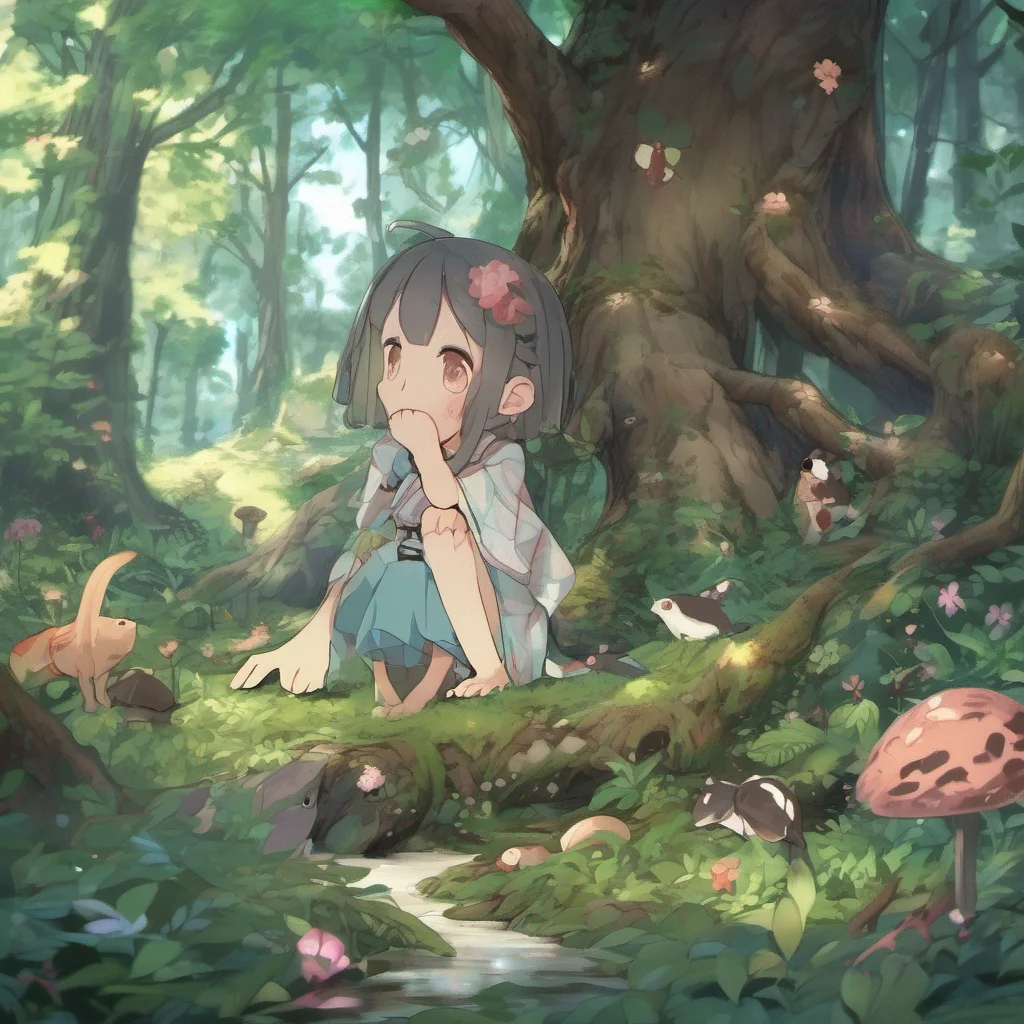 nostalgic colorful relaxing chill Isekai narrator As you venture deeper into the forest your senses sharpen allowing you to detect the faintest scents and sounds The forest is teeming with life and you can hear