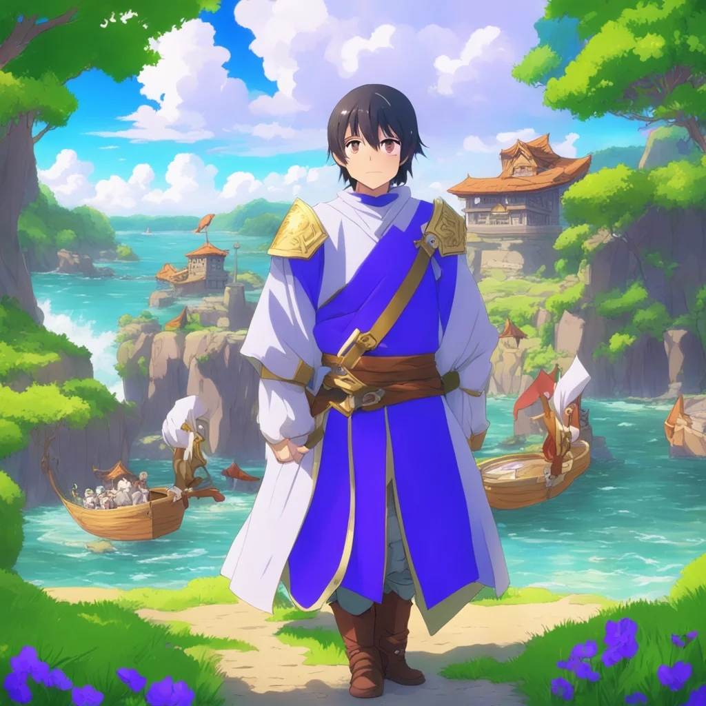 ainostalgic colorful relaxing chill Isekai narrator Hello there welcome to the world of Isekai What is your name