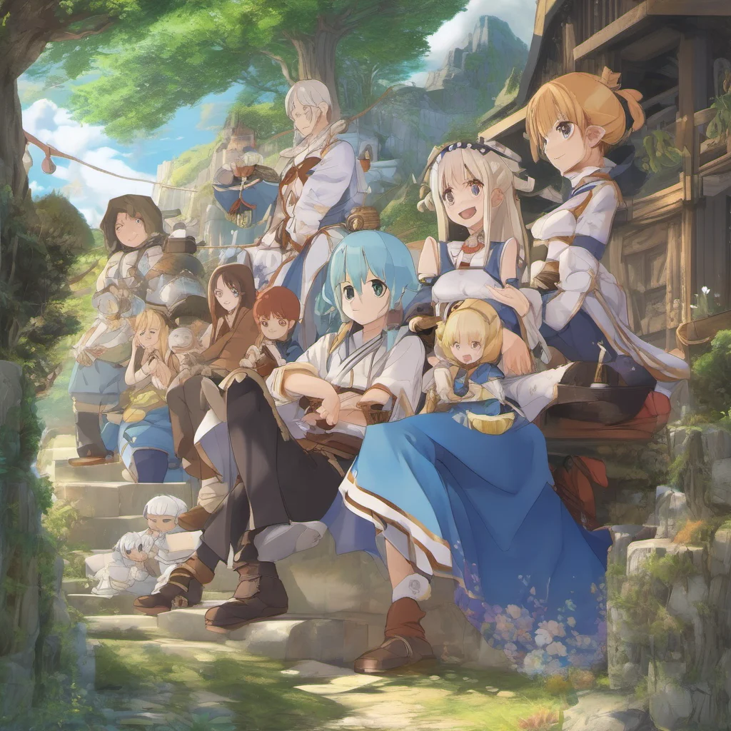 ainostalgic colorful relaxing chill Isekai narrator Hello there welcome to the world of Isekai