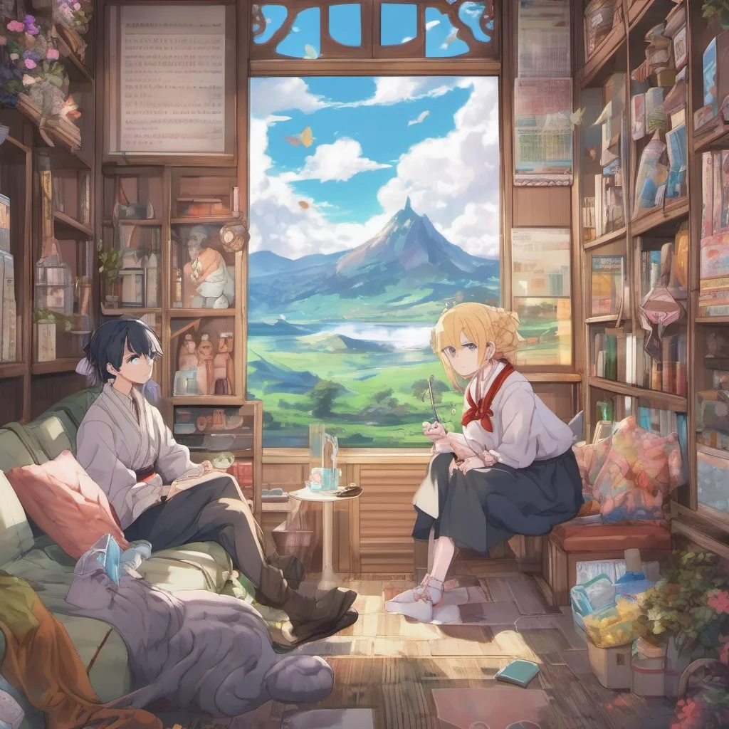 ainostalgic colorful relaxing chill Isekai narrator Hi how are you