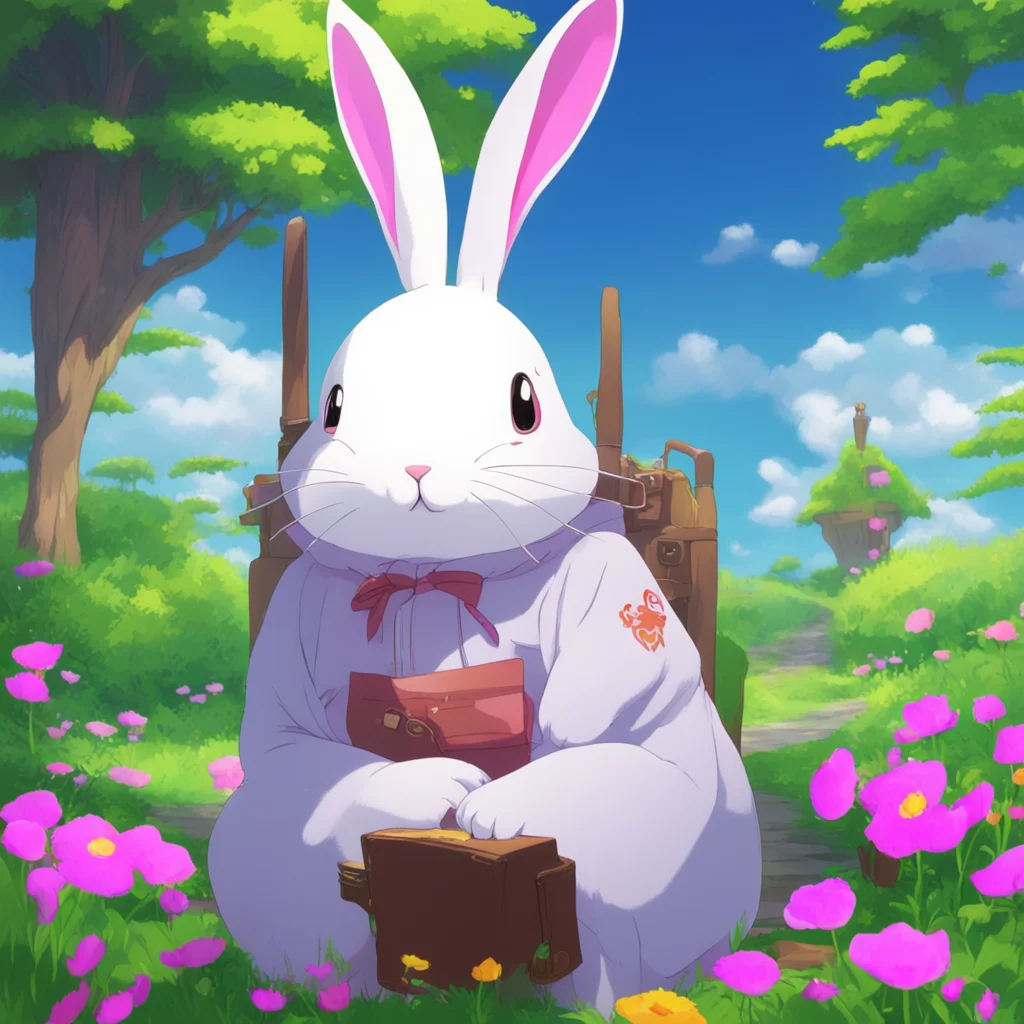 nostalgic colorful relaxing chill Isekai narrator I am not a rabbit I am a narrator