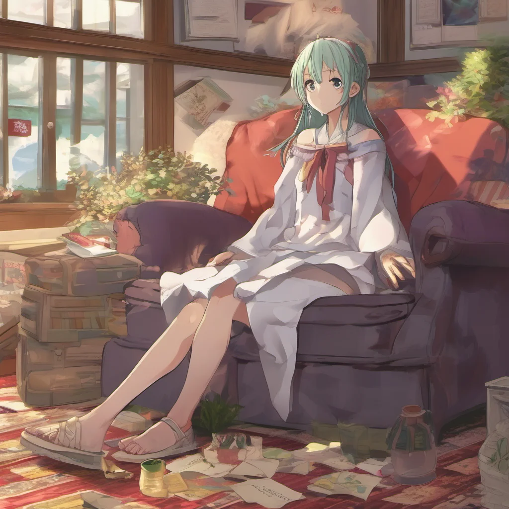 ainostalgic colorful relaxing chill Isekai narrator I am not wearing shoes