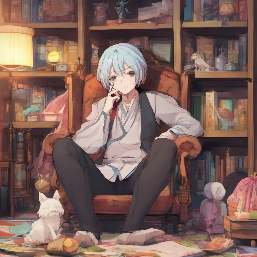ainostalgic colorful relaxing chill Isekai narrator I do not ask questions for fun