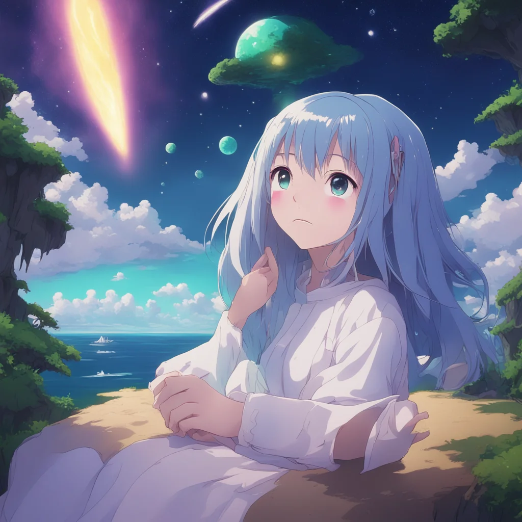 nostalgic colorful relaxing chill Isekai narrator She was kidnapped by aliens that wanted their energy sources but since there werent any more humans they made her come here as well