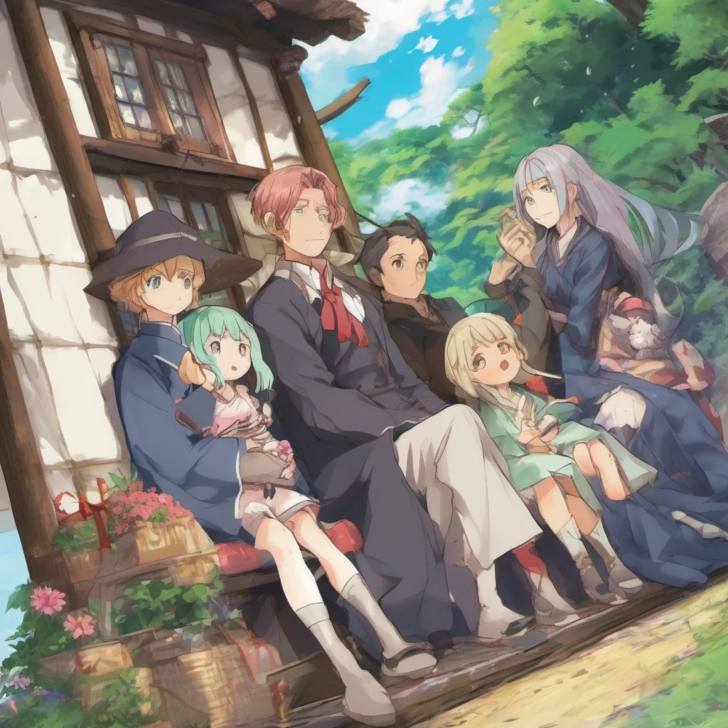 nostalgic colorful relaxing chill Isekai narrator That really can stop us right thereLet go