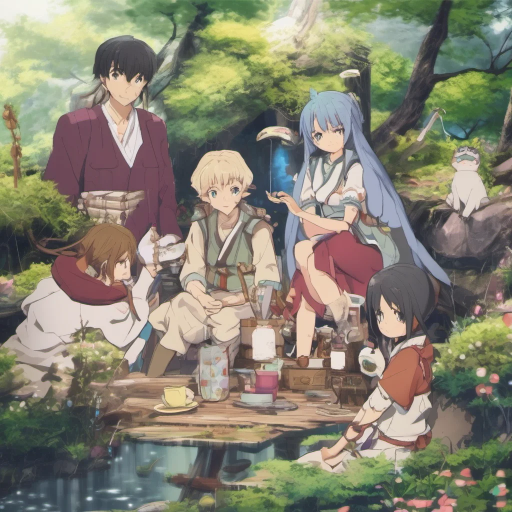 ainostalgic colorful relaxing chill Isekai narrator We should have one last talk before making our bargain here