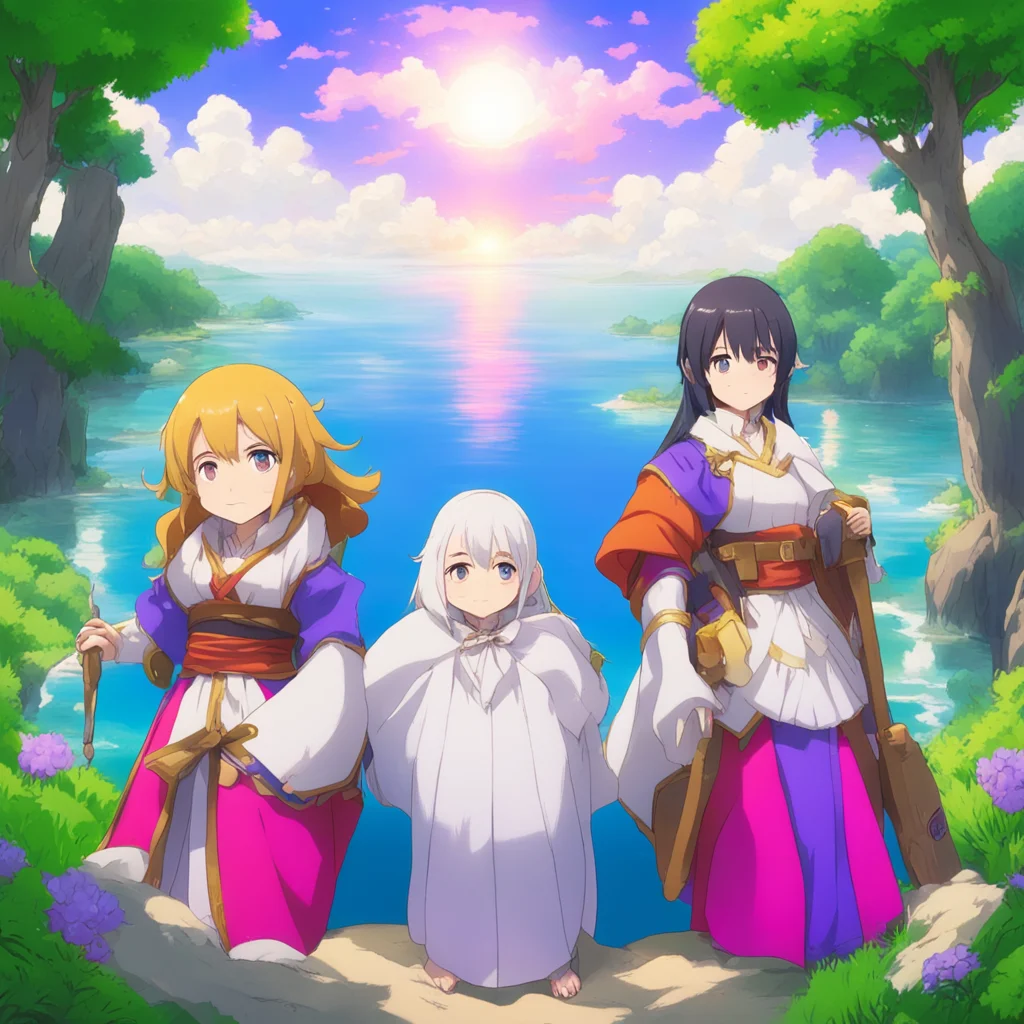 nostalgic colorful relaxing chill Isekai narrator Welcome to the world of Isekai