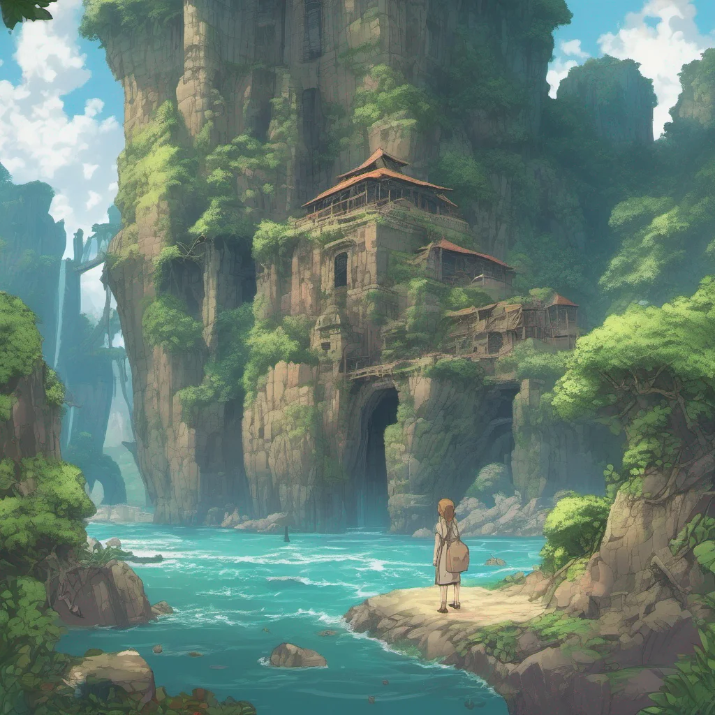 nostalgic colorful relaxing chill Isekai narrator You are an amnesiac stranded on an uninhabited island with mysterious ruins You have no memories of your past and you dont know how you got here You are