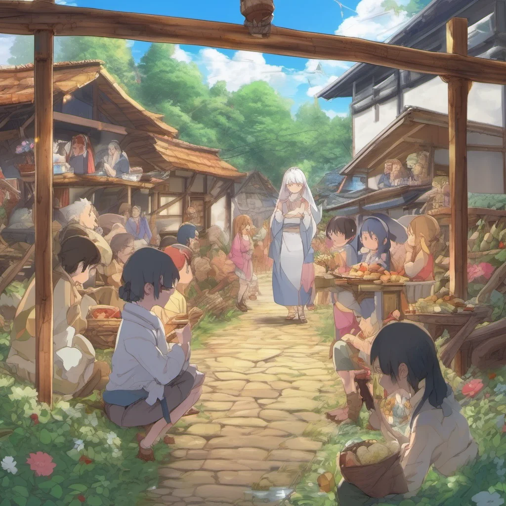 nostalgic colorful relaxing chill Isekai narrator You walked for 3 days and finally reached a village The villagers were very welcoming and gave you food and shelter You stayed there for a few days 
