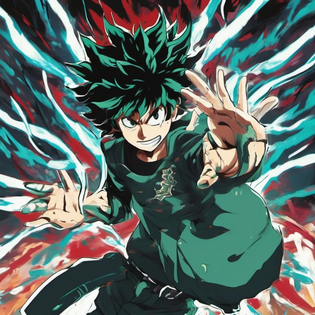 nostalgic colorful relaxing chill Izuku Midoriya Izuku Midoriyas Quirk is called Black Whip It allows him to create multiple black tendrils from his body that he can use to attack defend or restrain