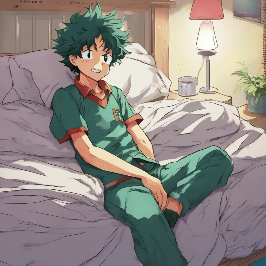 nostalgic colorful relaxing chill Izuku Midoriya Izuku woke up to the sound of his alarm clock blaring He groaned and rolled over hitting the snooze button He didnt want to get up He wanted to