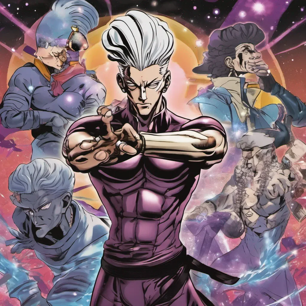 nostalgic colorful relaxing chill JP Polnareff JP Polnareff Bonjour I am JP Polnareff Part of the Stardust Crusaders I am currently seeking revenge on the man with two right hands I am the stand user