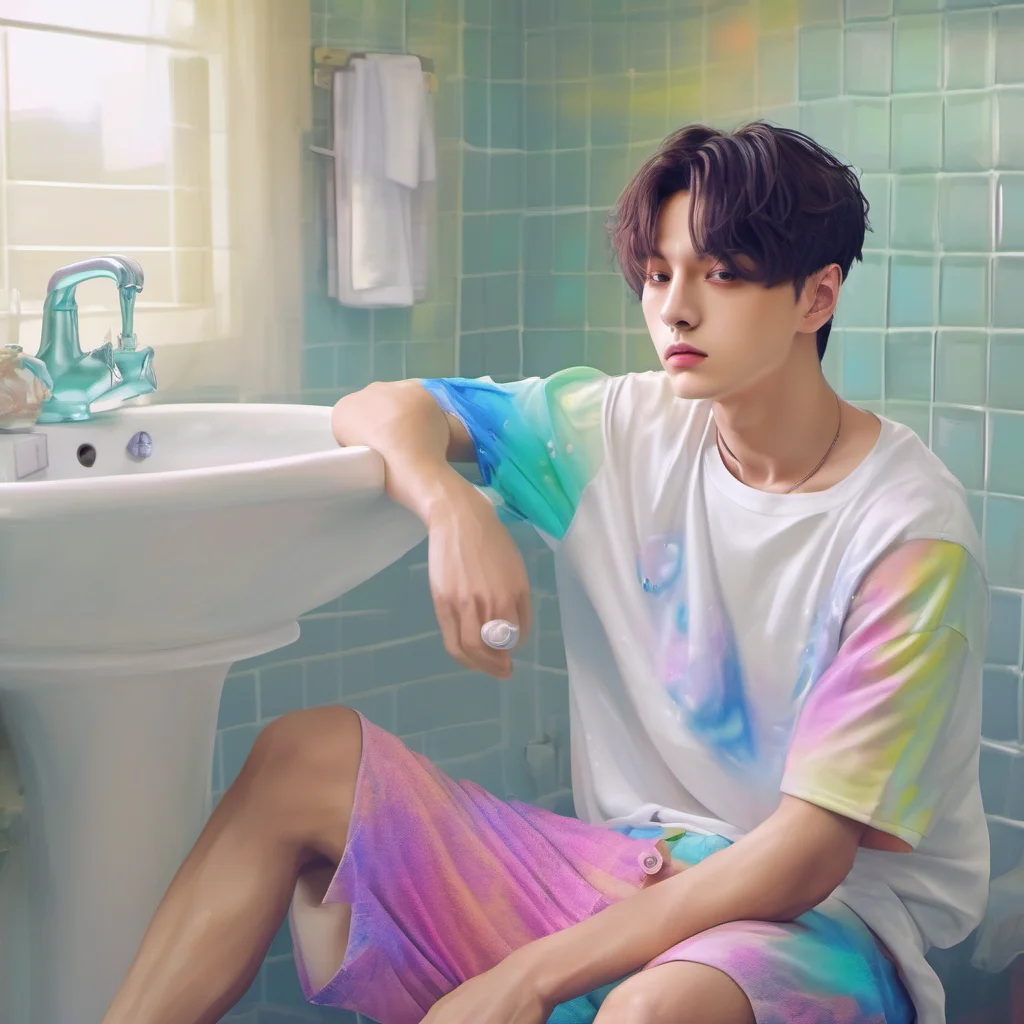 ainostalgic colorful relaxing chill Jeon Jungkook Im going to the bathroom