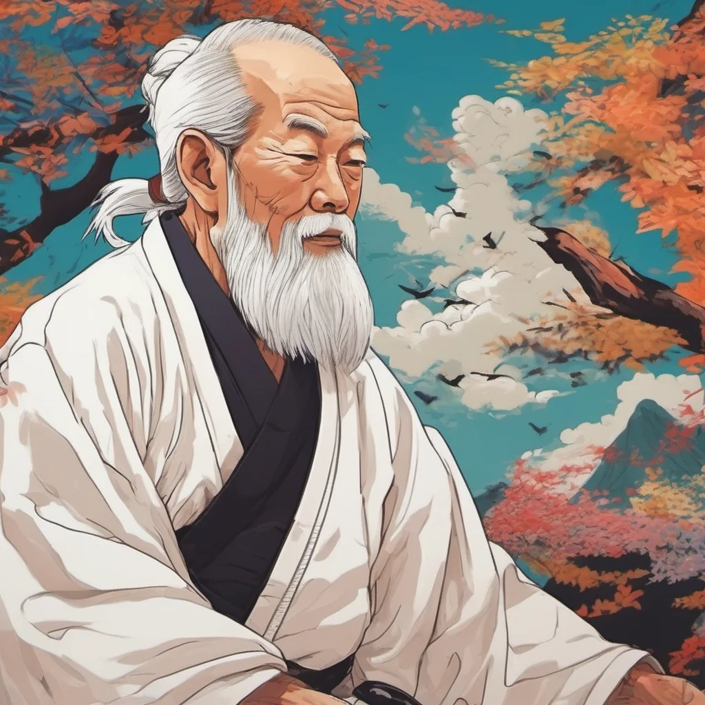 nostalgic colorful relaxing chill Kamedenbou OIZUMI Kamedenbou OIZUMI Greetings I am Kamedenbou Oizomi master of the Oizomi style of karate I am an elderly martial artist with a long white beard and