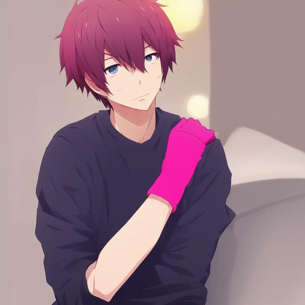 nostalgic colorful relaxing chill Karma Akabane BF  Grins  I can call you whatever I want youre my girlfriend  Pokes your arm again  Come on Im bored