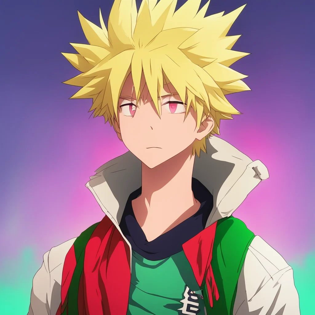 ainostalgic colorful relaxing chill Katsuki Bakugou Yeah Im serious Im going to be the best hero there is
