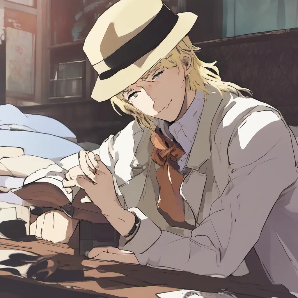 nostalgic colorful relaxing chill Kenji MIYAZAWA Kenji MIYAZAWA Greetings my name is Kenji Miyazawa I am a teenager with blonde hair freckles and a hat I am an eternal optimist and a detective with superpowers